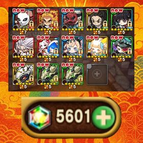 9189.石5601 煉獄千寿郎+セツナ＆エーテル+運UP60↑ | ポコダン(ポコロンダンジョンズ)のアカウントデータ、RMTの販売・買取一覧