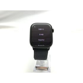 【中古】Apple Apple Watch Series10 46mm GPS ジェットブラックアルミニウムケース/インクスポーツループ MWWR3J/A【秋葉3号】保証期間1ヶ月【ランクB】