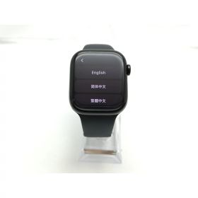 【中古】Apple Apple Watch Series10 42mm GPS ジェットブラックアルミニウムケース/ブラックスポーツバンド (M/L) MWWF3J/A【秋葉3号】保証期間1ヶ月【ランクA】