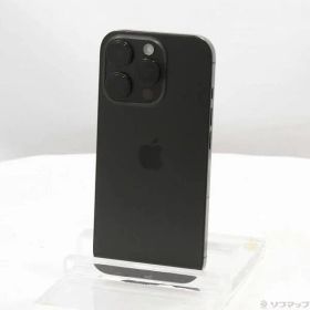 〔中古品〕 iPhone16 Pro 128GB ブラックチタニウム MYMV3J／A SIMフリー【276】