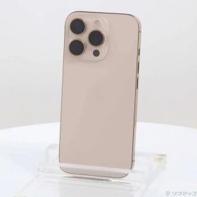 〔中古品〕 iPhone16 Pro 256GB デザートチタニウム MYN23J／A SIMフリー【348】