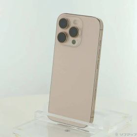 〔中古品〕 iPhone16 Pro 256GB デザートチタニウム MYN23J／A SIMフリー【344】