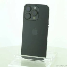 〔中古品〕 iPhone16 Pro 256GB ブラックチタニウム MYN03J／A SIMフリー【305】