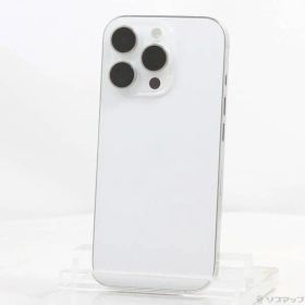 〔中古品〕 iPhone16 Pro 256GB ホワイトチタニウム MYN13J／A SIMフリー【269】