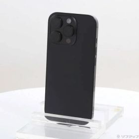 〔中古品〕 iPhone16 Pro 512GB ブラックチタニウム MYN43J／A SIMフリー【344】
