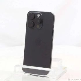 〔中古品〕 iPhone16 Pro 1TB ブラックチタニウム MYN83J／A SIMフリー【258】