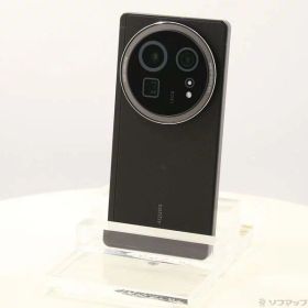 【中古】SHARP(シャープ) AQUOS R9 pro 512GB ブラック SHSJZ1 Softbank SIMフリー 〔ネットワーク利用制限▲〕 【262-ud】