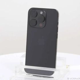 〔中古品〕 iPhone15 Pro 256GB ブラックチタニウム MTUC3J／A SIMフリー【251】