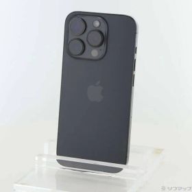 〔中古品〕 iPhone15 Pro 256GB ブラックチタニウム MTUC3J／A SIMフリー【352】