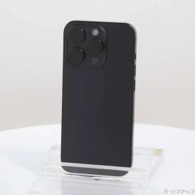〔中古品〕 iPhone15 Pro 256GB ブラックチタニウム MTUC3J／A SIMフリー【349】