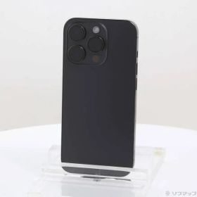 〔中古品〕 iPhone15 Pro 256GB ブラックチタニウム MTUC3J／A SIMフリー【269】
