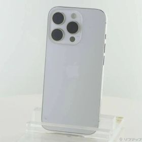 〔中古品〕 iPhone15 Pro 256GB ホワイトチタニウム MTUD3J／A SIMフリー【295】