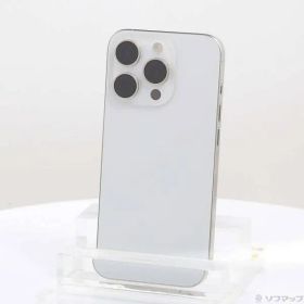 〔中古品〕 iPhone15 Pro 256GB ホワイトチタニウム MTUD3J／A SIMフリー【276】