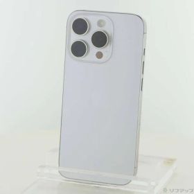 〔中古品〕 iPhone15 Pro 256GB ホワイトチタニウム MTUD3J／A SIMフリー【198】