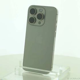 〔中古品〕 iPhone15 Pro 256GB ナチュラルチタニウム MTUF3J／A SIMフリー【295】