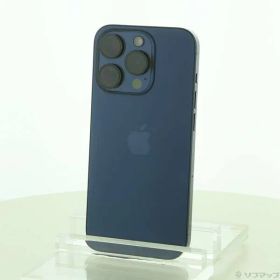 〔中古品〕 iPhone15 Pro 256GB ブルーチタニウム MTUG3J／A SIMフリー【198】