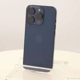 〔中古品〕 iPhone15 Pro 256GB ブルーチタニウム MTUG3J／A SIMフリー【269】