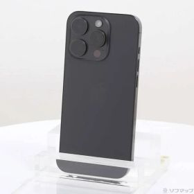 〔中古品〕 iPhone15 Pro 512GB ブラックチタニウム MTUH3J／A SIMフリー【371】