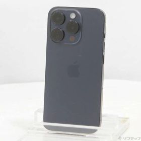 〔中古品〕 iPhone15 Pro 512GB ブルーチタニウム MTUL3J／A SIMフリー【258】