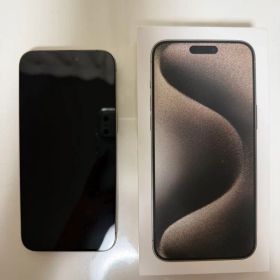Apple iPhone 15 Pro Max 本体 ブルーチタニウム