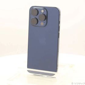 〔中古品〕 iPhone15 Pro 128GB ブルーチタニウム MTUA3J／A SIMフリー【377】