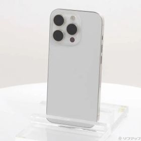 〔中古品〕 iPhone15 Pro 128GB ホワイトチタニウム MTU83J／A SIMフリー【198】