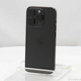 〔中古品〕 iPhone15 Pro 128GB ブラックチタニウム MTU73J／A SIMフリー【276】