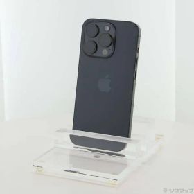 〔中古品〕 iPhone15 Pro 128GB ブラックチタニウム MTU73J／A SIMフリー【269】