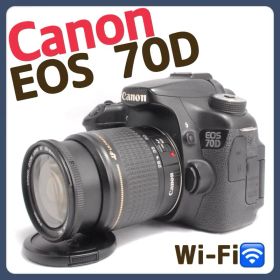 Canon EOS 70D✨デジタル一眼レフカメラ✨Wi-Fi機能付き✨
