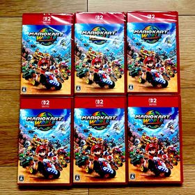 【新品】MARIOKART WORLD マリオカートワールド 6本セット(家庭用ゲームソフト)