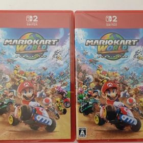 【新品】MARIOKART WORLD マリオカートワールド 2本セット(家庭用ゲームソフト)