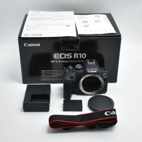 B#10386 Canon ミラーレス一眼カメラ EOS R10 ボディ(レンズなし)ブラック/APS-C/EOS R10 ボディ