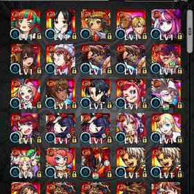 オーブ計3947＋獲得可1211 ランク222 ルシファー エル アナスタシア カマエル | モンストのアカウントデータ、RMTの販売・買取一覧