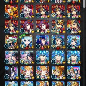 古参9桁ID ガチャ限650以上、フェス限、コラボ星6多数 | モンストのアカウントデータ、RMTの販売・買取一覧