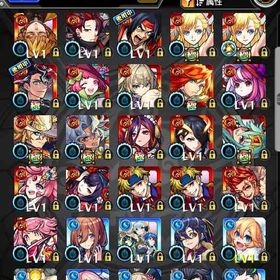 オーブ826個以上 連続・通算ログイン同じ 初期垢 我妻善逸・橘 美花莉・ノノア・ドモン | モンストのアカウントデータ、RMTの販売・買取一覧