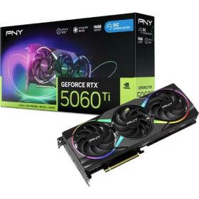 PNY GeForce RTX 5060 Ti 16GB ARGB Overclocked TripleFan VCG5060T16TFXXPB1-O