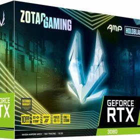 ゲーミング ZOTAC GAMING GeForce RTX 3080 AMP Holo ホログラフィック仕上げ オーバークロック仕様 トリプルファン仕様 【非LHR】