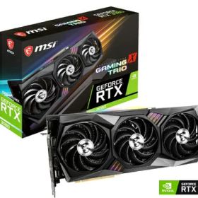 【中古】 MSI GeForce RTX 3080 GAMING X TRIO 10G グラフィックスボード VD7348