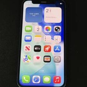 【送料無料】ジャンク品 simロック解除済 softabnk iPhone12 mini 256GB ブルー 44130