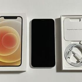 SIMフリー iPhone12mini 64GB 判定 ○ ホワイト 12mini アイフォン スマートフォン 送料無料 iPhone 12 mini スマホ iPhone12 ミニ 付属品