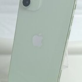整備済！ iPhone12mini A2398 64GB 本体 グリーン SIMフリー 背面割れ 256681379