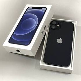 【中古/ジャンク品】国内版SIMフリー iPhone12 mini 128GB ブラック MGDJ3J/A