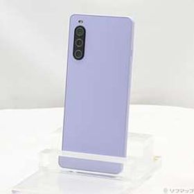 Xperia 10 V 128GB ラベンダー SOSAY1 Softbank SIMフリー