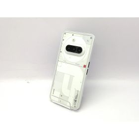 【中古】NOTHING 国内版 【SIMフリー】 Nothing Phone (3a) ホワイト 8GB 128GB【ECセンター】保証期間1ヶ月【ランクA】