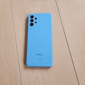 サムスン(SAMSUNG)のSAMSUNG Galaxy A32 5G SCG08 オーサム ブルー(スマートフォン本体)