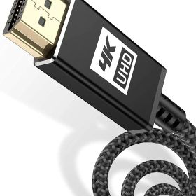 4K HDMI ケーブル 7mハイスピード アップグレード版 HDMI 2.0規格HDMI Cable 4K 60Hz 対応 3840p/2160p UHD 3D HDR 18Gbps 高速イーサネット ARC hdmi ケーブル - 対応 パソコンの画面をテレビに映す Apple TV,PS5/PS4/PS3, PCモニター,Nintendo Switchなど適用 (黒)