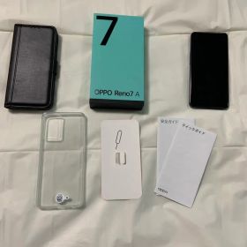 ☆SIMフリー・極美品☆ OPPO Reno7 A 付属品完備・残債なし