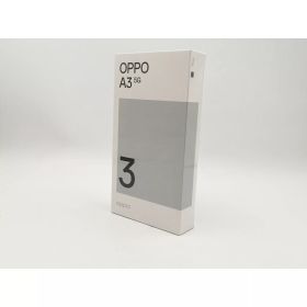 【未使用】Oppo ymobile 【SIMフリー】 OPPO A3 5G 4GB 128GB ブラック【ECセンター】保証期間3ヶ月