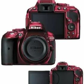 【中古】Nikon デジタル一眼レフカメラ D5300 レッド 2400万画素 3.2型液晶 D5300 RED