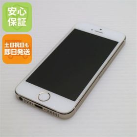 アイフォーン(iPhone)のDoCoMo iPhone5s 32GB ゴールド 白ロム M222(スマートフォン本体)